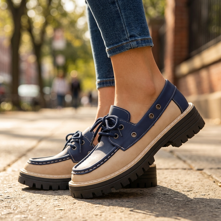 Harper Vintage Leather Derbies