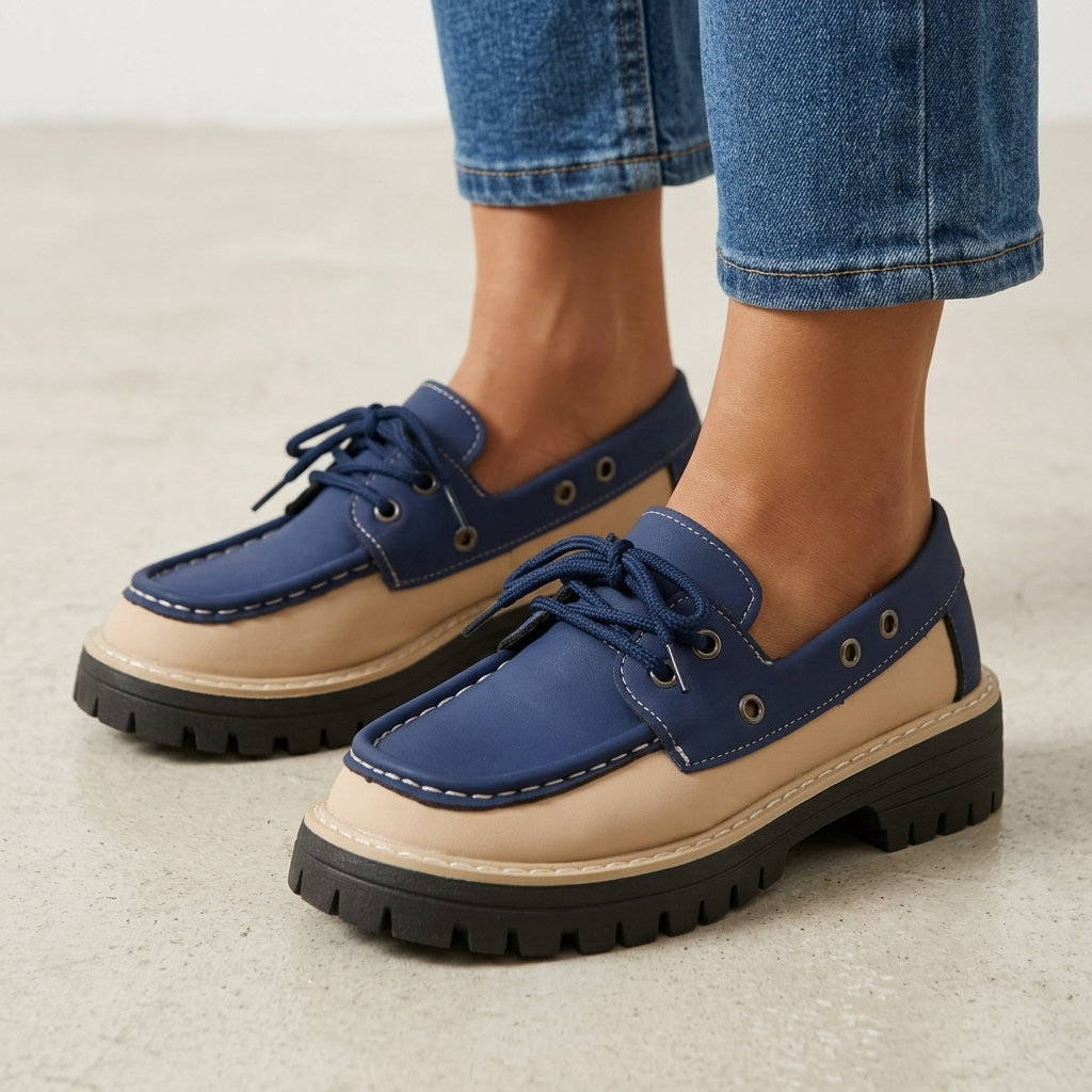 Harper Vintage Leather Derbies