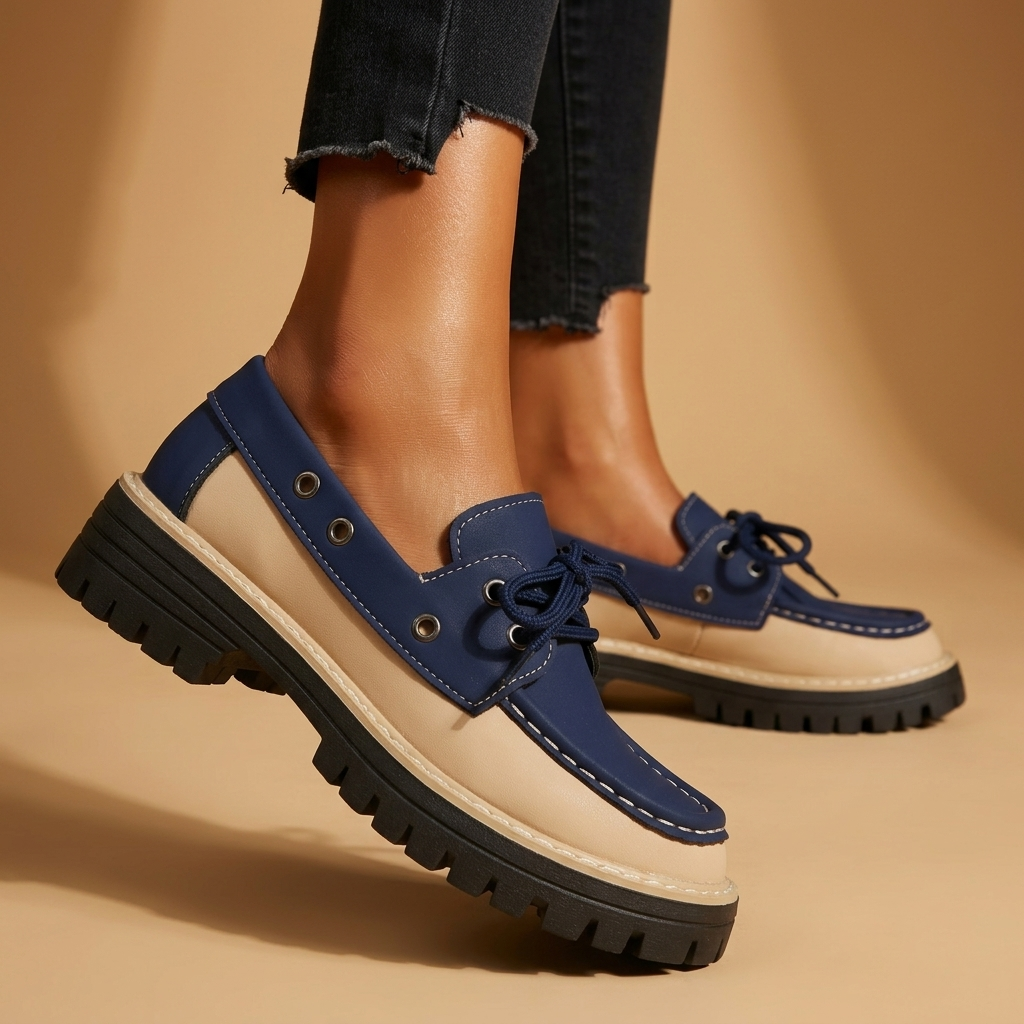 Harper Vintage Leather Derbies
