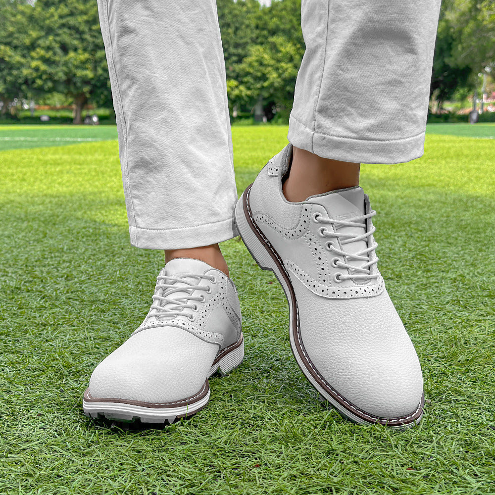 Denver Leather Golf Shoes