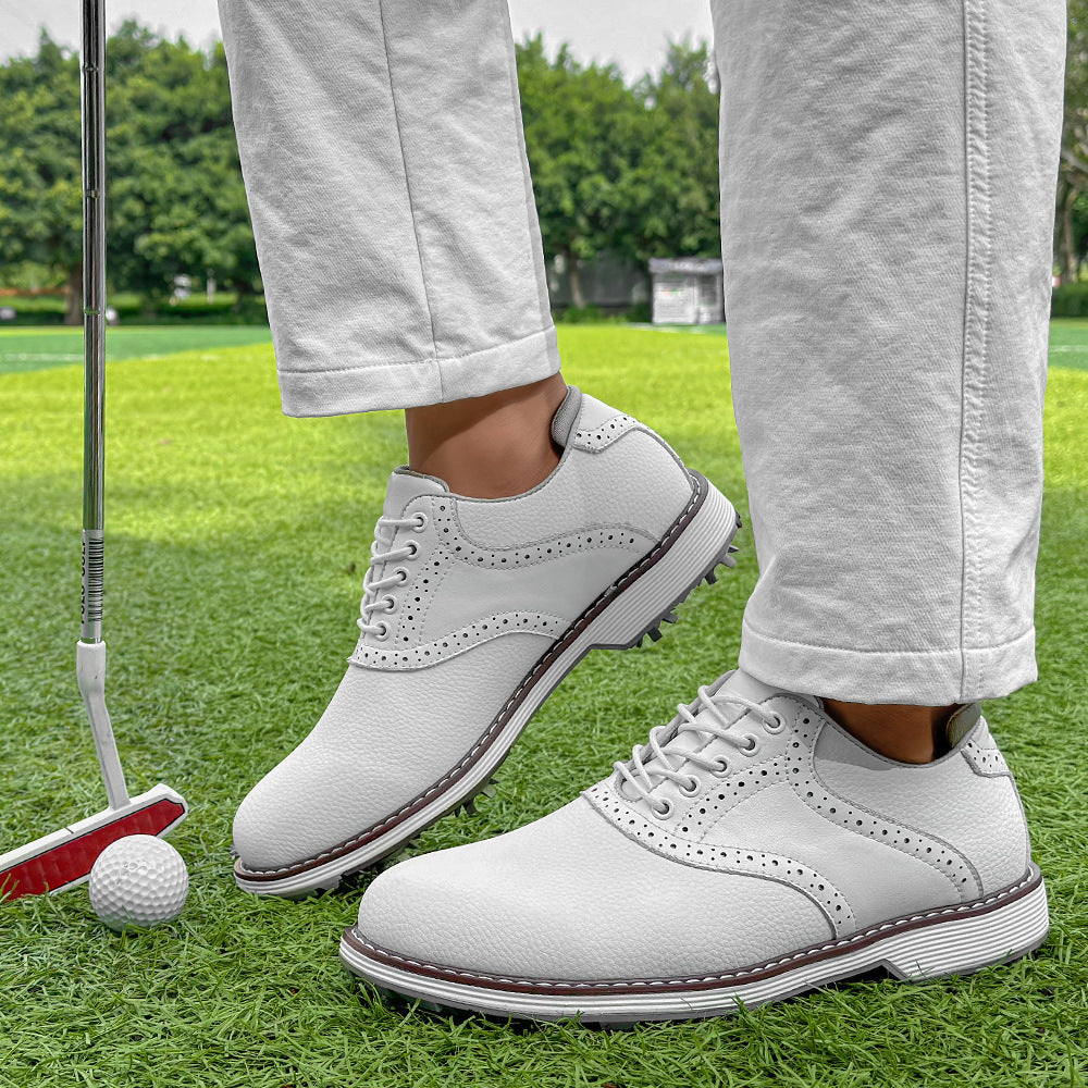 Denver Leather Golf Shoes
