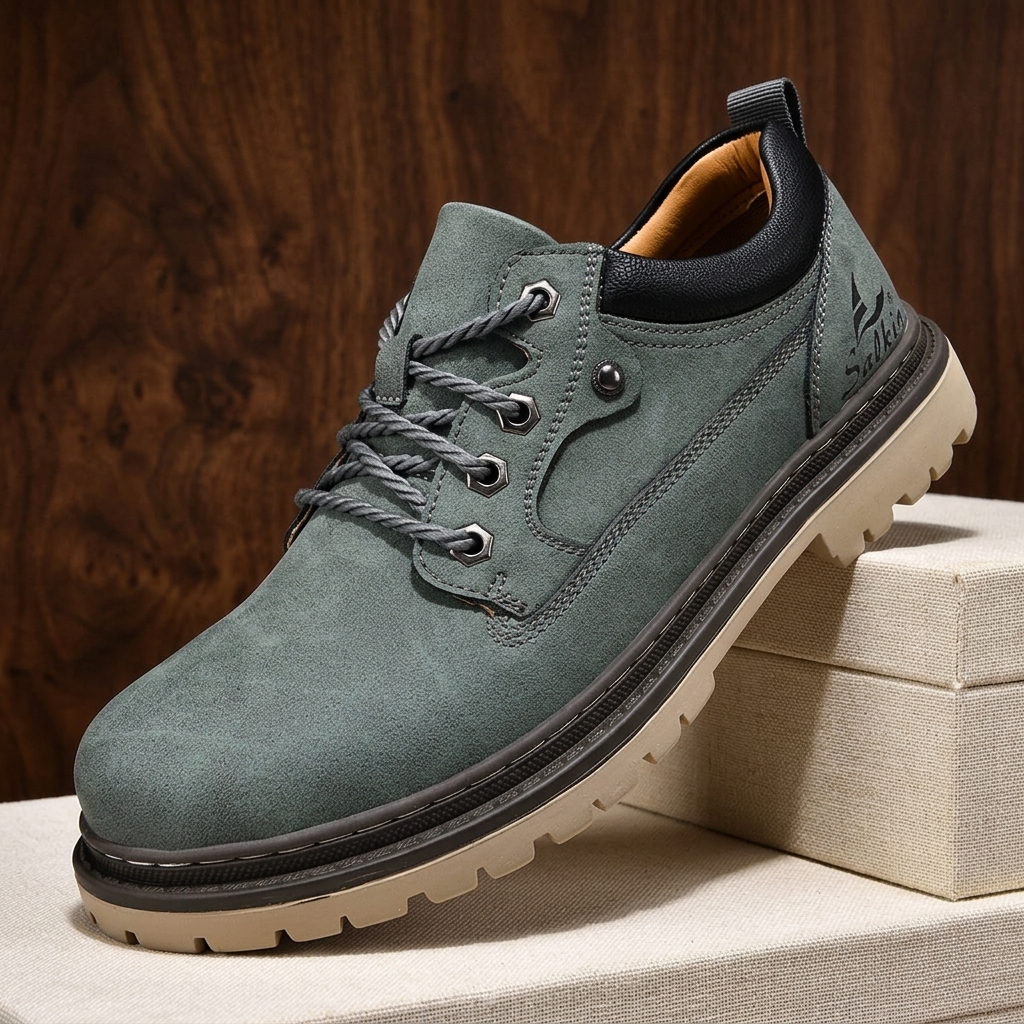 Callum Suede Lug Derbies