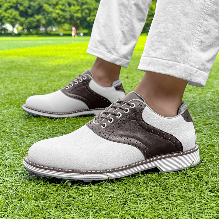 Denver Leather Golf Shoes