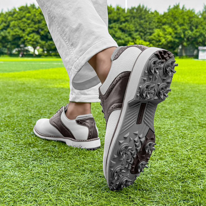 Denver Leather Golf Shoes