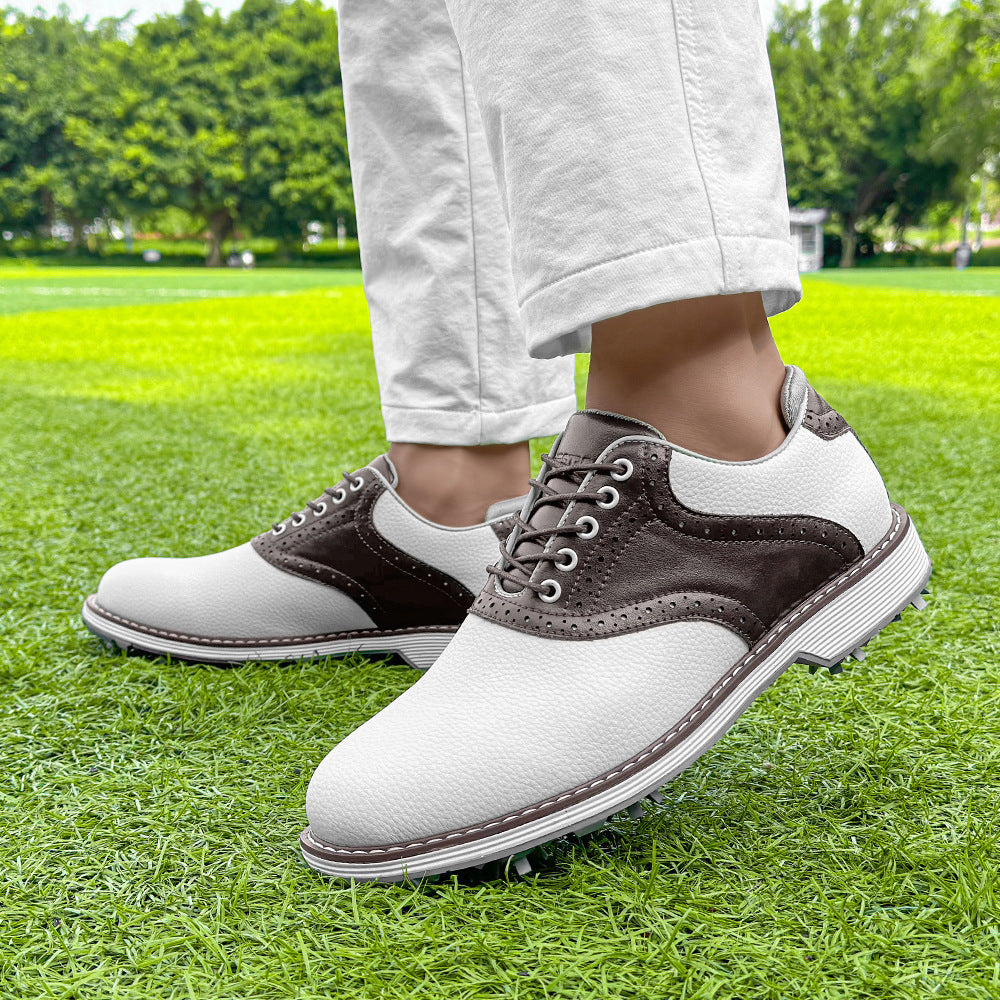 Denver Leather Golf Shoes
