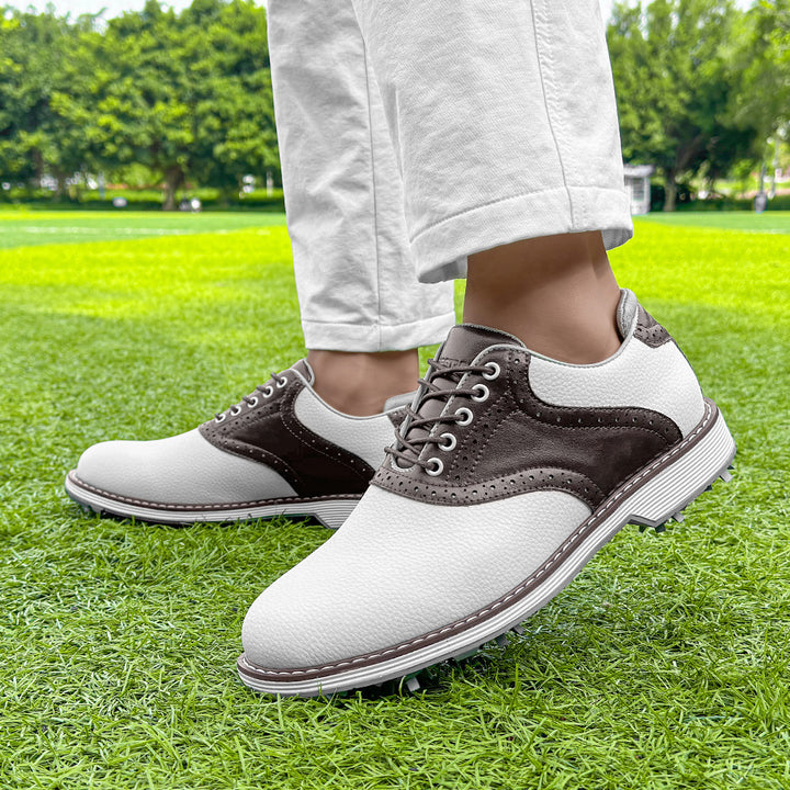 Denver Leather Golf Shoes