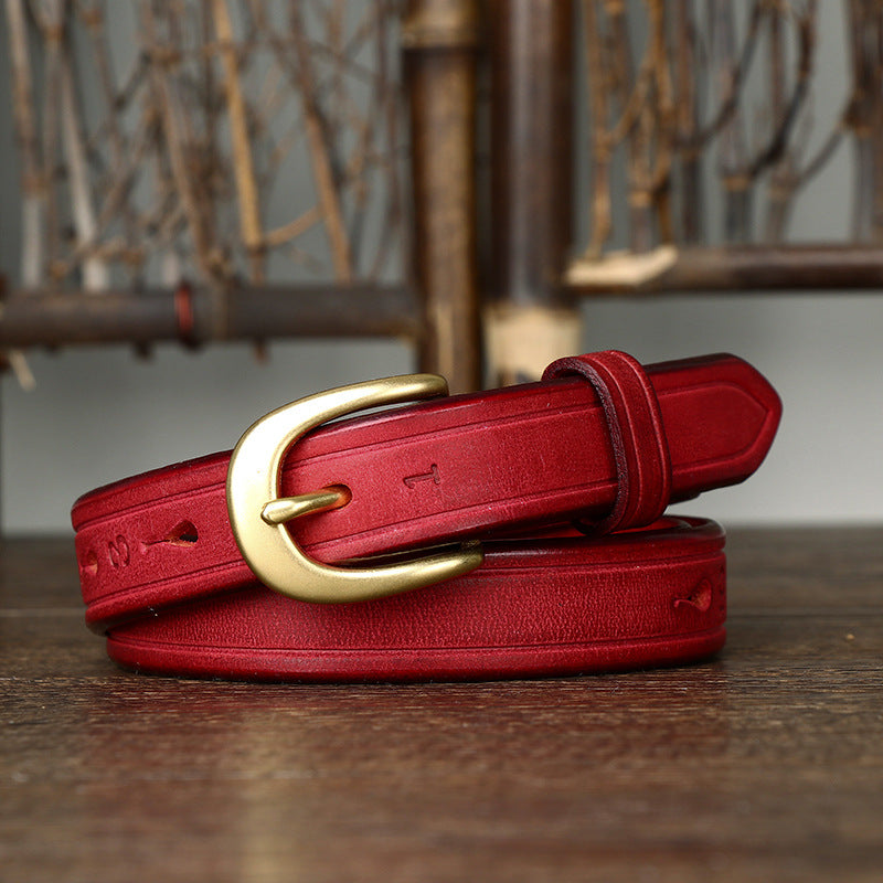 Scarlett Genuine Leather Belt