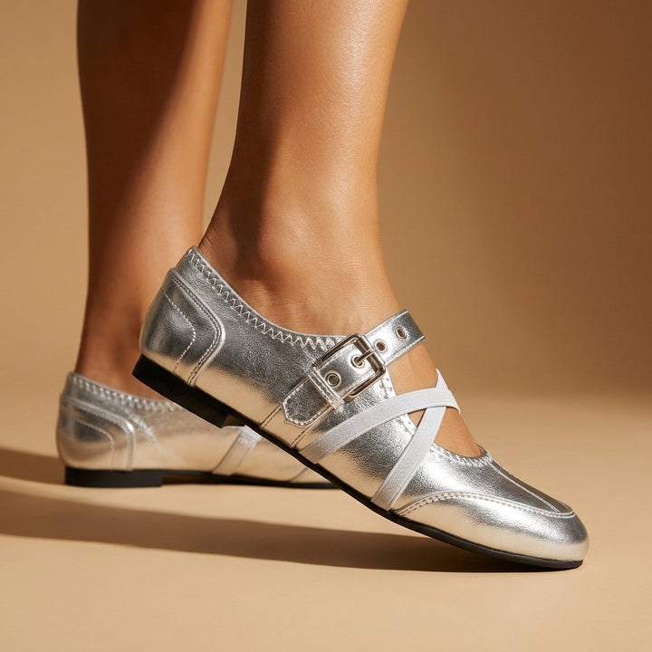 Brielle Vintage Leather Mary Janes