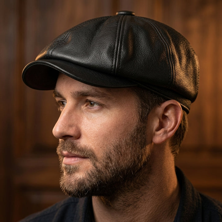 Calloway Vintage Leather Cap