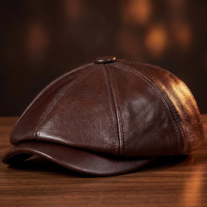 Calloway Vintage Leather Cap