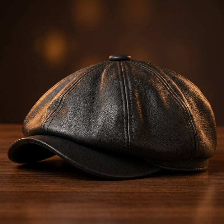 Calloway Vintage Leather Cap