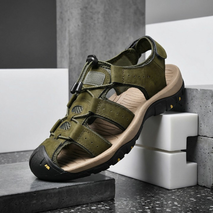 Pathfinder All-Terrain Leather Sandals
