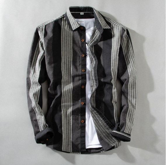 Kyoto Retro Stripe Shirt