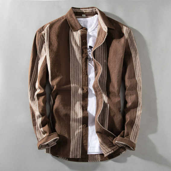 Kyoto Retro Stripe Shirt