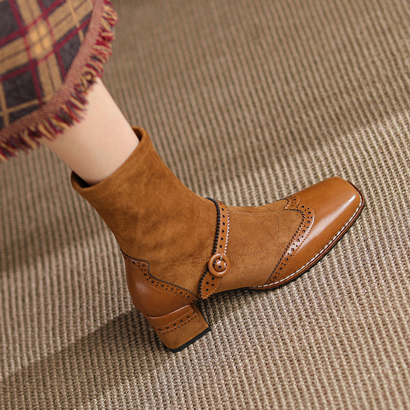 Alessia Genuine Leather Boots