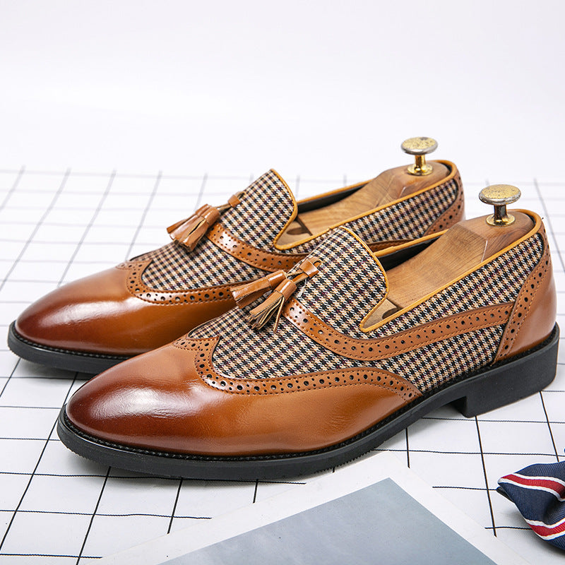 Torino Houndstooth Dress Shoes
