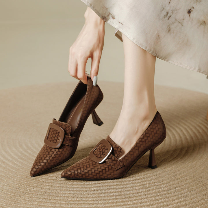 Bellarosa Woven Heels