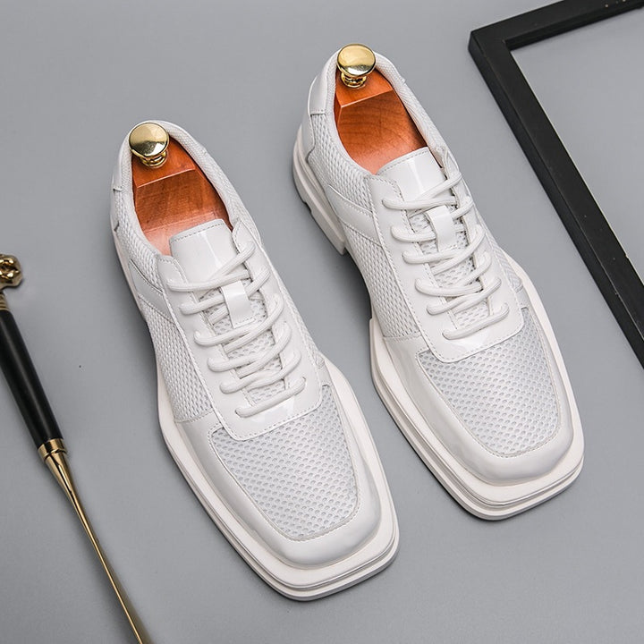 Rowan Square Toe Leather Shoes