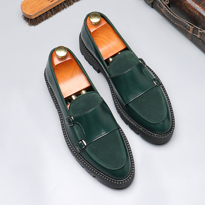 Montaro Genuine Leather Lug Derbies