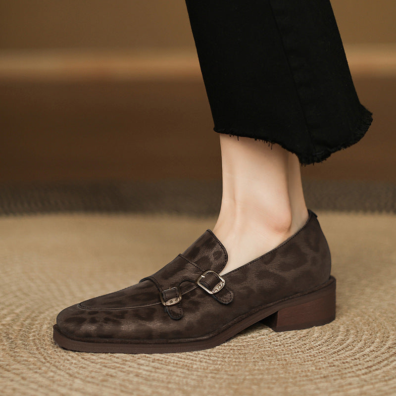 Savona Leopard Loafers