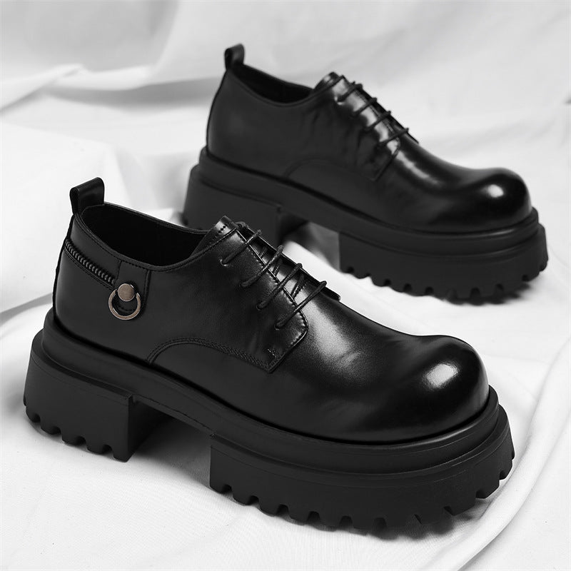 Maddox Retro Leather Derbies