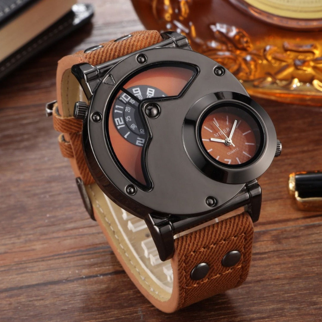 Montaro Dual-Dial Watch