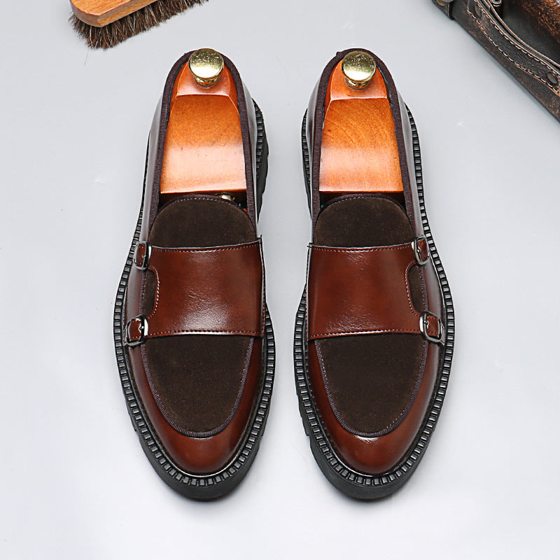 Montaro Genuine Leather Lug Derbies
