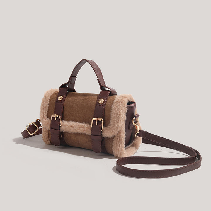 Solenne Fur-Trim Bag