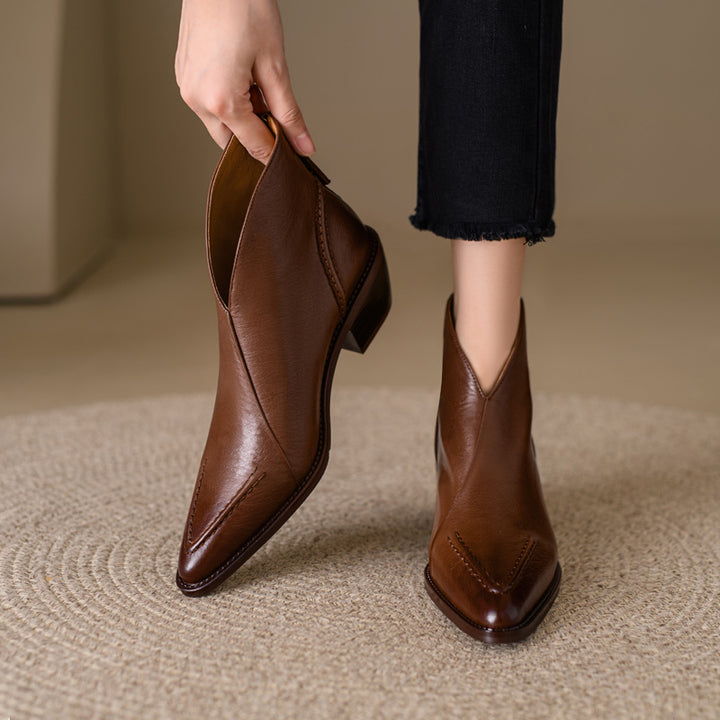 Cali Rae Genuine Leather Boots