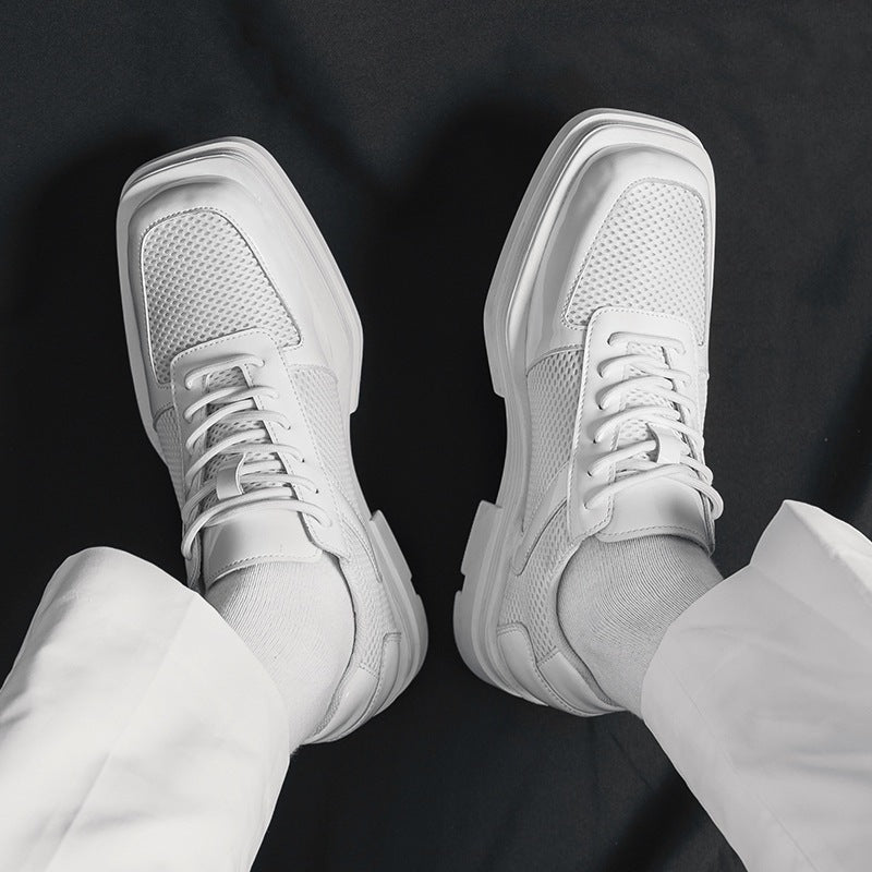 Rowan Square Toe Leather Shoes