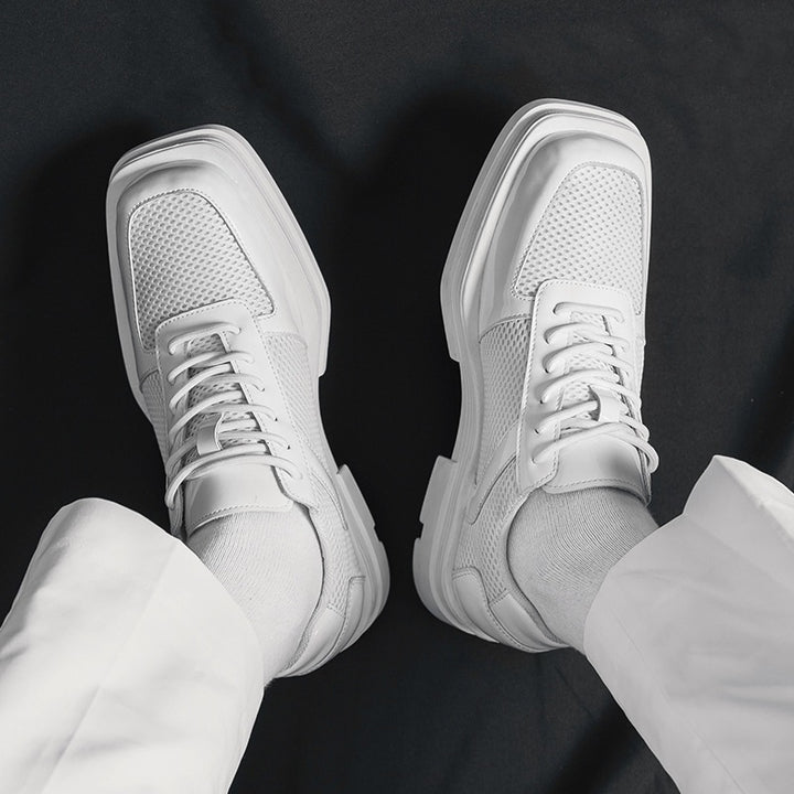 Rowan Square Toe Leather Shoes