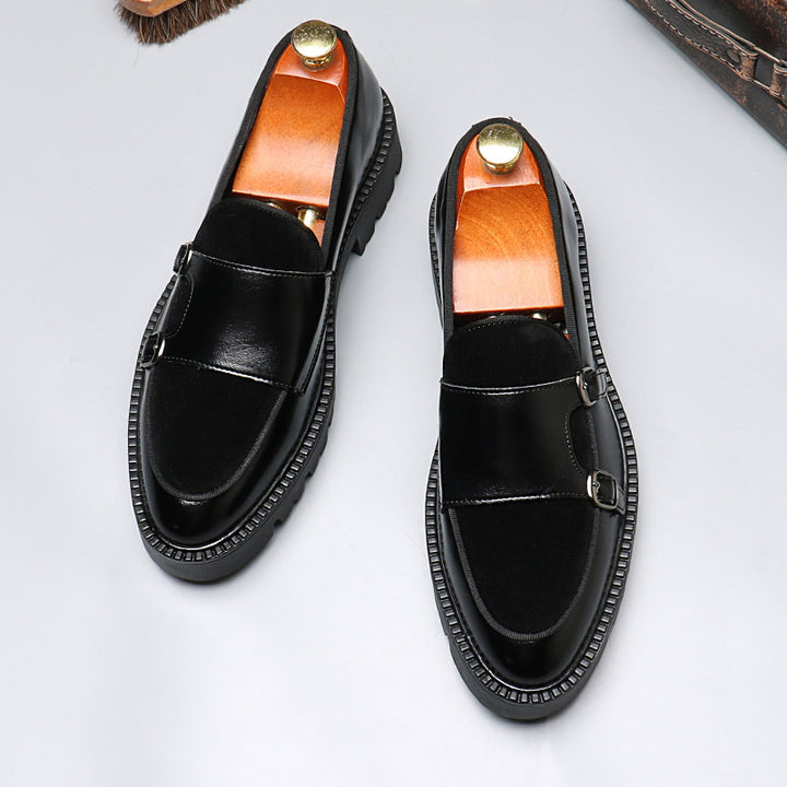 Montaro Genuine Leather Lug Derbies