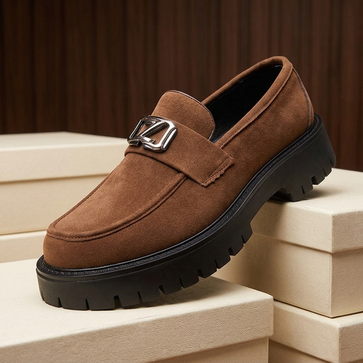 Bennett Suede Lug Loafers