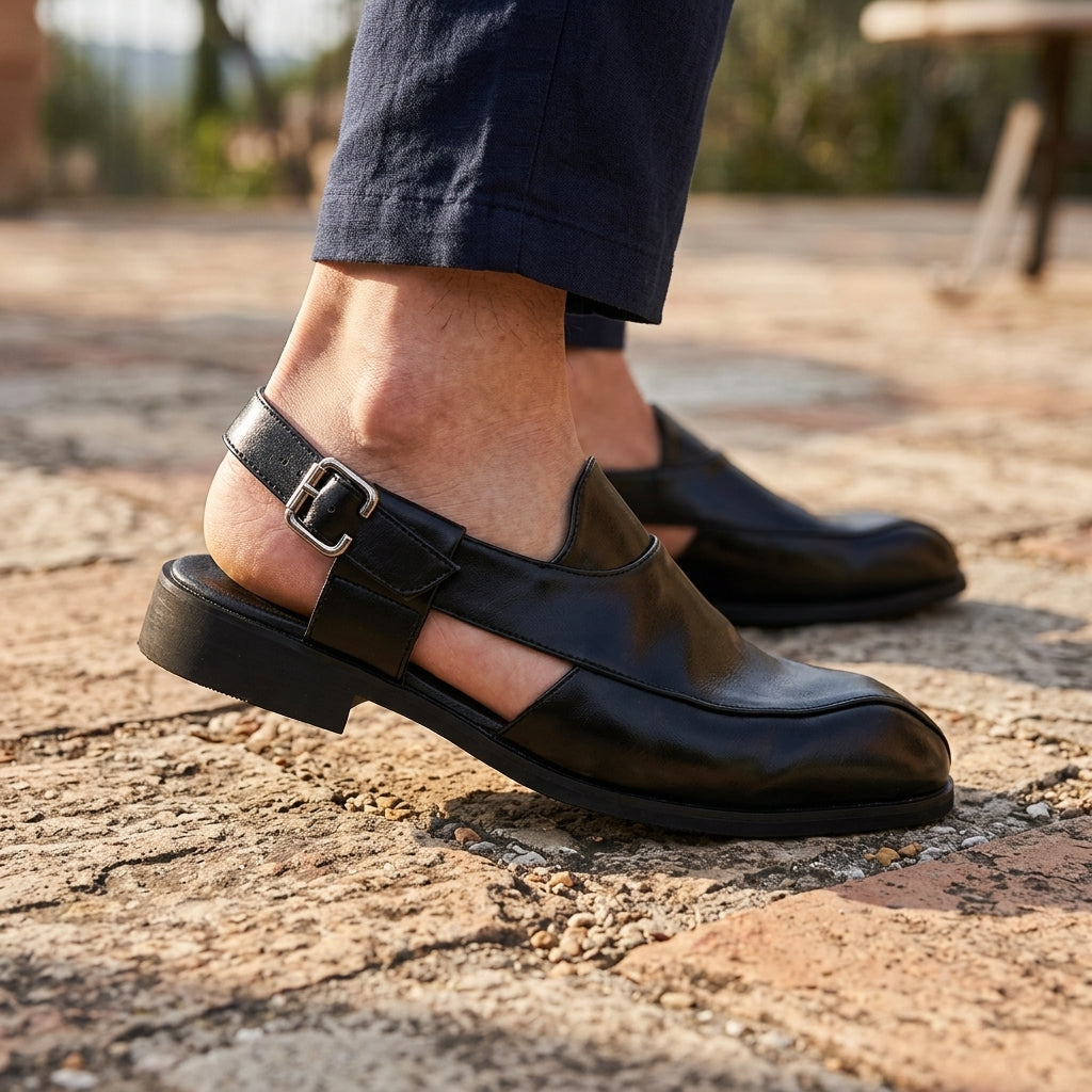 Positano Leather Sandals