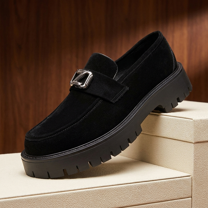 Bennett Suede Lug Loafers