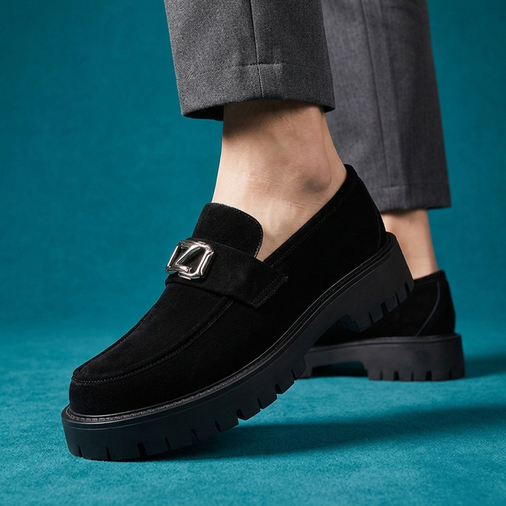 Bennett Suede Lug Loafers