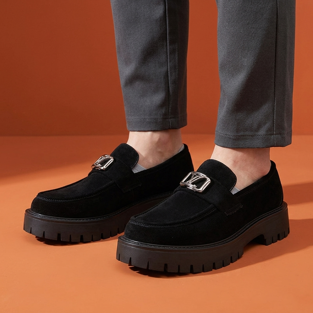 Bennett Suede Lug Loafers