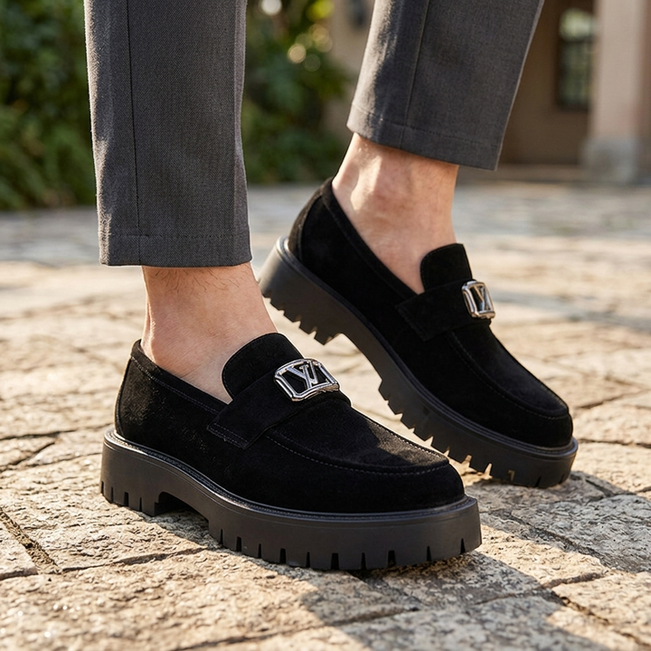 Bennett Suede Lug Loafers