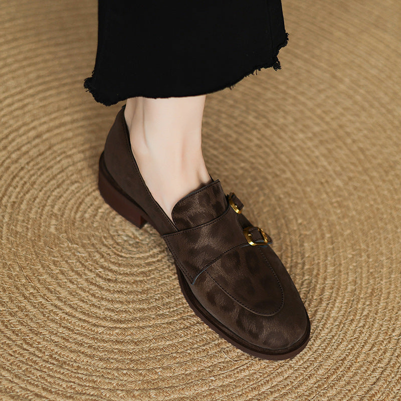 Savona Leopard Loafers