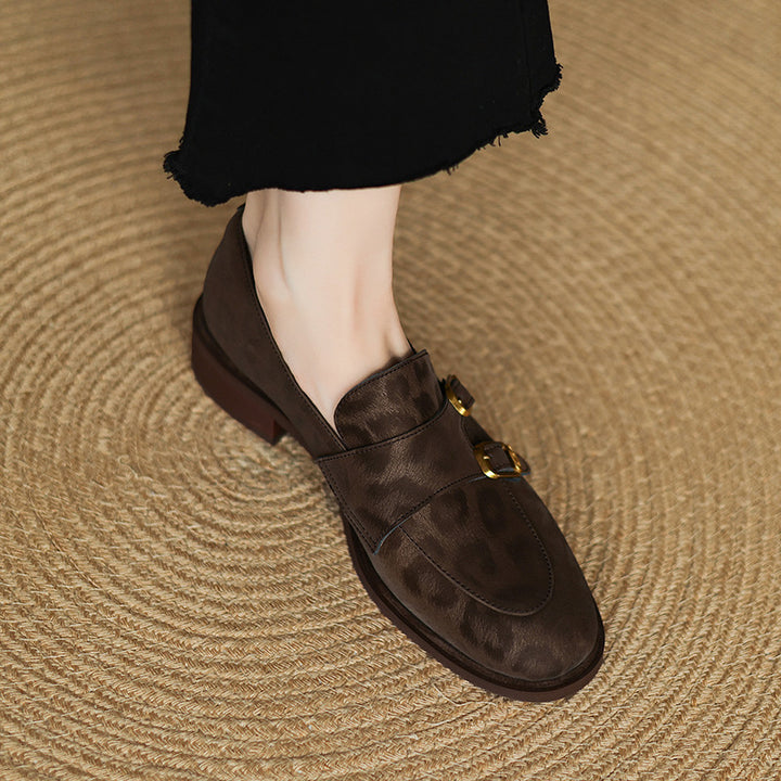 Savona Leopard Loafers