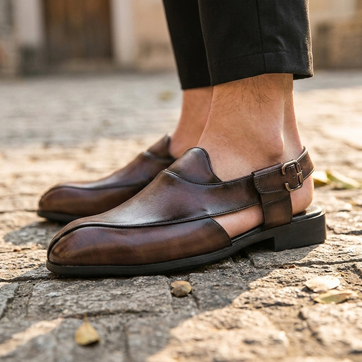 Positano Leather Sandals