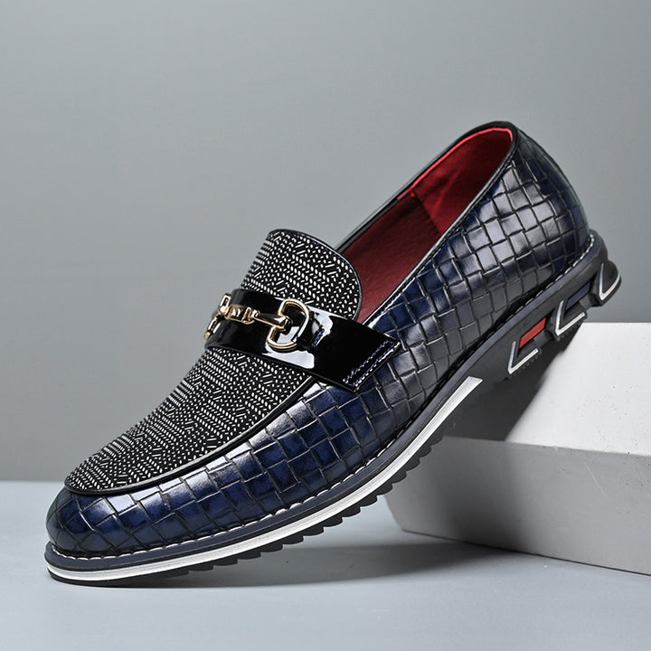 Nico Valenti Woven Loafers