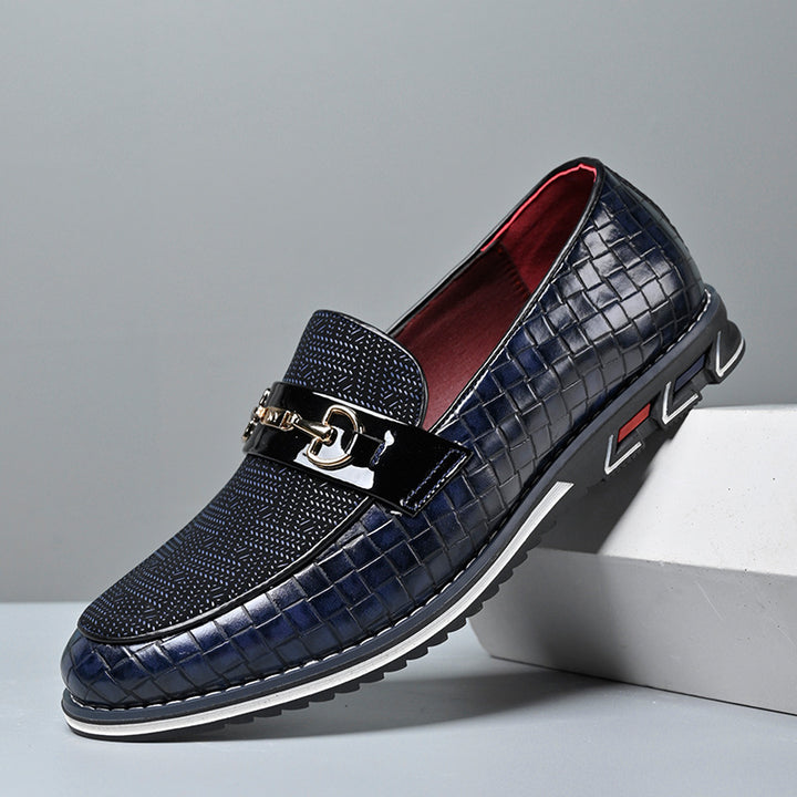Nico Valenti Woven Loafers