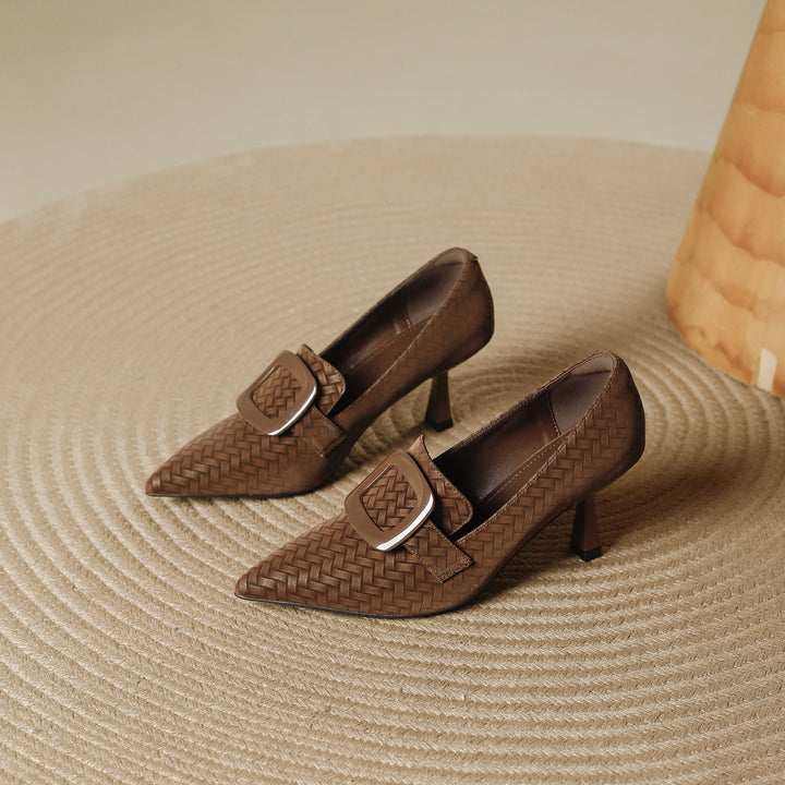 Bellarosa Woven Heels