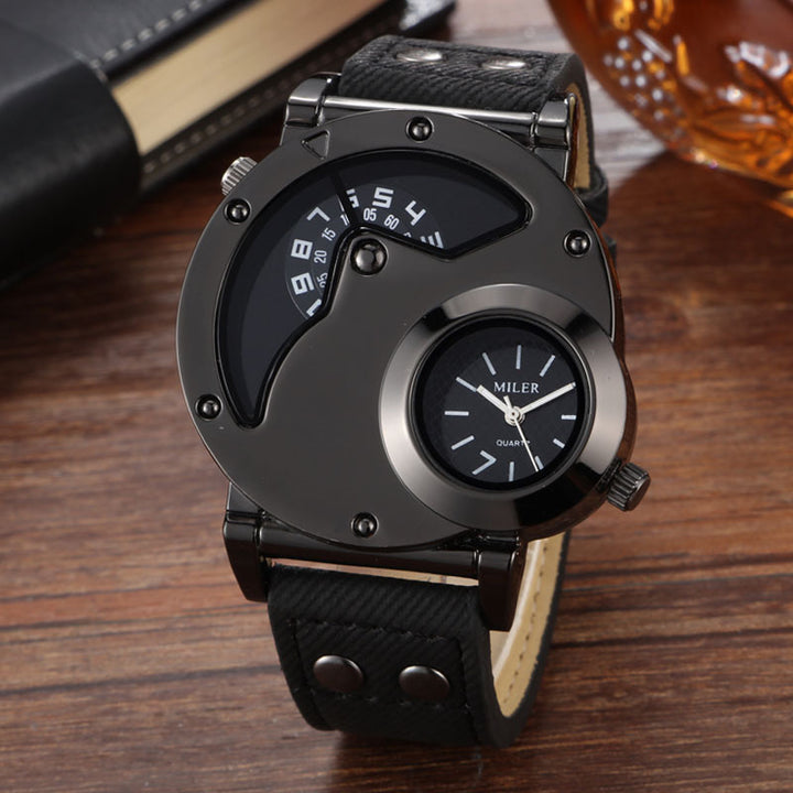 Axis Dual-Dial Timepiece