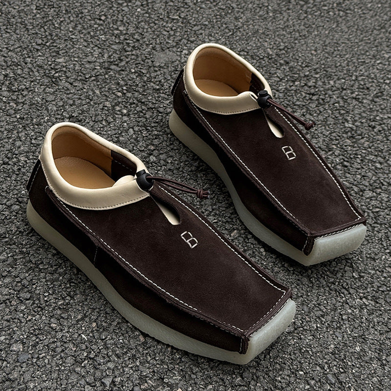 District 8 Leather Slip Ons