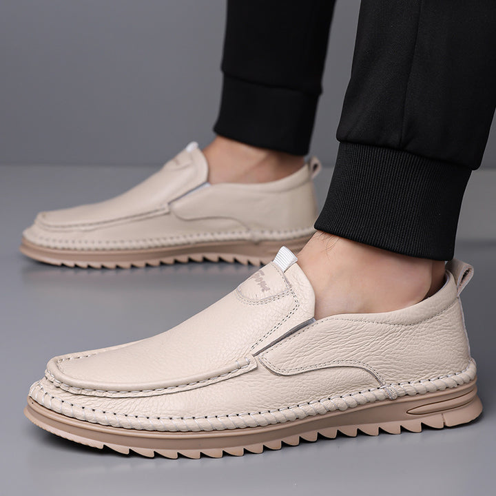 Carmelo Leather Slip Ons