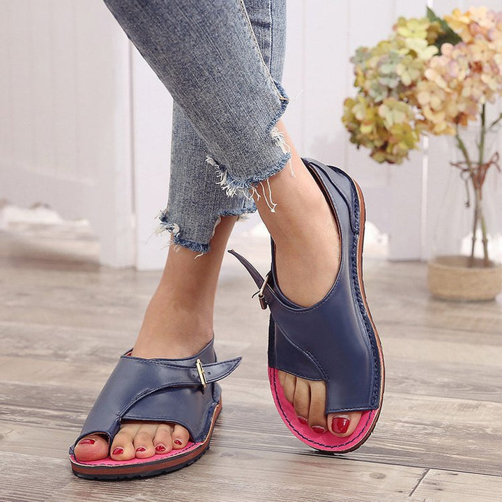 Daphne Cross-Strap Sandals