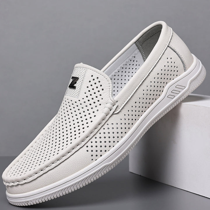 Zanetti Leather Loafers