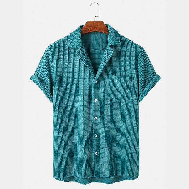 Holland Textured Button-Up